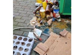 Polizeidirektion Bad Segeberg: POL-SE: Elmshorn - Erneut unerlaubte Umgang mit Abfall - Polizei erhofft sich Zeugenhinweise