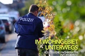 Polizeipräsidium Südhessen: POL-DA: Südhessen/Lorsch: Sicher durch die dunkle Jahreszeit / Polizei informiert Anwohner über Einbruchschutz