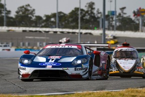 Der Ford GT fährt bei den 24 Stunden von Daytona erneut zum GTLM-Klassensieg (FOTO)