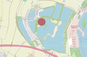 Brand- und Katastrophenschutz der Stadt Speyer: FW Speyer: Badeverbot! im nordwestlichen Bereichs des Binsfeld Sees