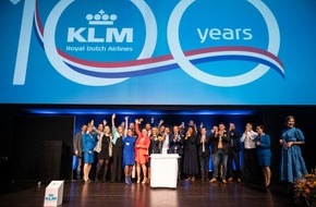 Panta Rhei PR AG: Medieninformation: KLM feierte in Zürich - grosse Party zum 100. Geburtstag