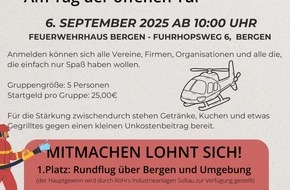 Freiwillige Feuerwehr der Stadt Bergen: FFW Bergen: Tag der offenen Tür und Spiel ohne Grenzen bei der Ortsfeuerwehr Bergen