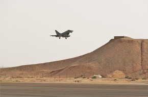PIZ Luftwaffe: Die Luftwaffe beteiligt sich mit Eurofightern an der Übung Desert Air 2023 in Jordanien