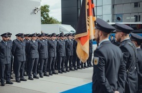 Bundespolizeidirektion Flughafen Frankfurt am Main: BPOLD FRA: Feierliche Vereidigung von 81 neuen Bundespolizistinnen und Bundespolizisten am Flughafen Frankfurt am Main