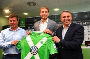 VfL Wolfsburg-Fußball GmbH: VfL Wolfsburg-Presseservice: Sturm-Neuzugang:Der VfL Wolfsburg verpflichtet den dänischen Nationalspieler Nicklas Bendtner.