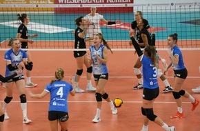 VC Wiesbaden Spielbetriebs GmbH: VCW setzt gegen Rote Raben Vilsbiburg auf Teamspirit und verbesserte Block-Defense