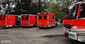 Feuerwehr Hagen: FW Hagen: Folgemeldung Brand in Grundschule Ortsteil Hohenlimburg