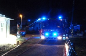 Feuerwehr Detmold: FW-DT: Dachstuhlbrand