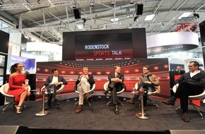 Rodenstock Group: Promi-Talk auf der opti: Neue Sportbrille ProAct von Rodenstock sorgt für guten Durchblick