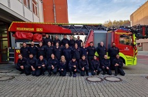 Feuerwehr Konstanz: FW Konstanz: Grundausbildung erfolgreich abgeschlossen