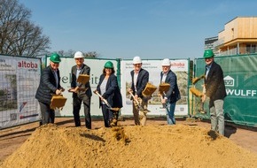 OTTO WULFF: Spatenstich: Baustart f&uuml;r die Othmarscher G&auml;rten