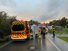 KFV Bodenseekreis: 85 Feuerwehrleute im Einsatz bei Wohnhausbrand