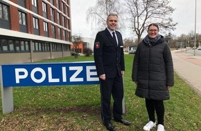Polizeiinspektion Hildesheim: POL-HI: Besuch der Polizeiinspektion Hildesheim durch Frau Landtagsabgeordnete Antonia Hillberg