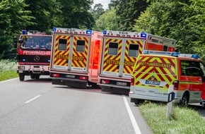 Kreisfeuerwehrverband Rendsburg-Eckernförde: FW-RD: Verkehrsunfall auf der B203 - zwei verletzte Personen Auf der B203 zwischen Fockbek und Elsdorf-Westermühlen, kam es am Freitag (06.08.2021) zu einem Verkehrsunfall.