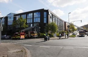 Feuerwehr Dortmund: FW-DO: Bürogebäude wegen Verrauchung geräumt