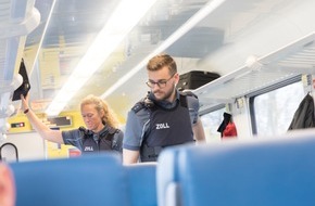 Hauptzollamt Lörrach: HZA-LÖ: Gemeinsame Pressemitteilung des Hauptzollamts Lörrach und der Staatsanwaltschaft Freiburg - Zweigstelle Lörrach Zoll nimmt tatverdächtigen Reisenden im Zug fest