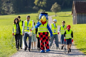 Medienmitteilung: &laquo;Abenteuerliche Aufr&auml;um-Aktionen: Mit Globi am IGSU Clean-Up-Day&raquo;