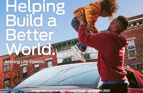 Ford Motor Company Switzerland SA: Für eine bessere Welt - Ford verkündet Schritte in Richtung Klimaneutralität und setzt Emissionsziele für 2035
