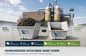 SCHLAMMTROCKNUNG michel gmbh - SDS: Schlammtrocknung 2030: Warum steigende Entsorgungskosten Kommunen und Industrie unter massiven Handlungsdruck setzen