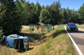 Polizeipräsidium Westpfalz: POL-PPWP: Verkehrsunfall unter Alkoholeinfluss