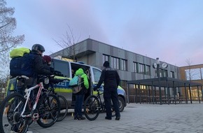 Polizeipräsidium Südhessen: POL-DA: Münster: Polizei kontrolliert Fahrräder / Meiste Mängel bei der Beleuchtung