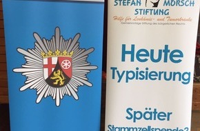 Polizeidirektion Neustadt/Weinstraße: POL-PDNW: Einer für alle - alle für einen - Typisierung für Kommissar Dieter