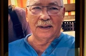 Polizeiinspektion Göttingen: POL-GÖ: (357/2025) 75 Jahre alter Claus Otto E. aus Tettenborn vermisst