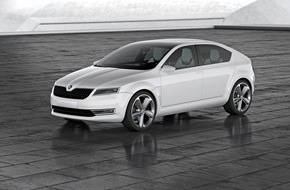 Skoda Auto Deutschland GmbH: Skoda zeigt Showcar "VisionD" und neues Corporate Design (mit Bild)