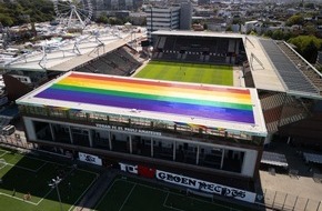 LichtBlick SE: LichtBlick und der FC St. Pauli eröffnen weltweit erste Regenbogen-Solaranlage