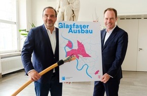 Deutsche Telekom AG: Glasfaser für Düsseldorf – Telekom weitet Ausbau deutlich aus