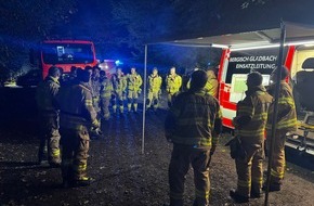 Feuerwehr Bergisch Gladbach: FW-GL: Person im Königsforst vermisst - Feuerwehr und Polizei mit großem Kräfteaufwand im Sucheinsatz