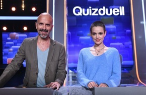 ARD Das Erste: Emilia Schüle und Christoph-Maria Herbst: Schauspiel-Stars gegen den "Quizduell-Olymp" bei Jörg Pilawa / am Freitag, 26. Juni 2020, 18:50 Uhr im Ersten