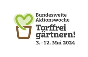 FNR Fachagentur Nachwachsende Rohstoffe: Torffrei gärtnern ist Klimaschutz: Erste bundesweite Aktionswoche startet am 3. Mai / NABU, toom, Zentralverband Gartenbau und viele weitere Partner unterstützen die BMEL-Aktionswoche