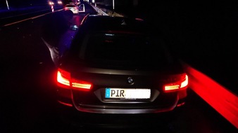 Bundespolizeiinspektion Ludwigsdorf: BPOLI LUD: Gestohlener BMW sichergestellt, Verdächtiger vorläufig festgenommen