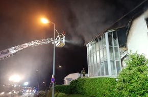 Feuerwehr Wetter (Ruhr): FW-EN: Herdecke - Gebäude steht in Brand (Erstmeldung)
