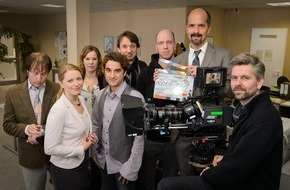 BRAINPOOL TV GmbH: Deutschlands bester Chef schafft den Sprung auf die große Leinwand: Beginn der Dreharbeiten für STROMBERG - DER FILM (BILD)