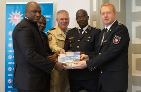 Polizeiakademie Niedersachsen: POL-AK NI: Hochrangige Delegation der Polizei Mali zu Gast bei der Polizeiakademie Niedersachsen