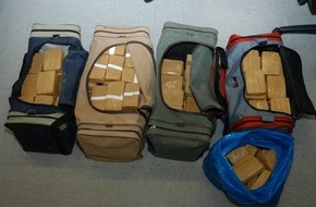 Bundeskriminalamt: BKA: DIE STAATSANWALTSCHAFT MÜNSTER UND DAS BUNDESKRIMINALAMT TEILEN MIT: Erfolgreicher Schlag gegen Rauschgiftschmuggler - 150 Kilogramm Heroin im Großraum Bocholt sichergestellt