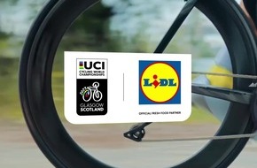 Lidl ist offizieller Fresh Food Partner der UCI-Radsport-Weltmeisterschaft 2023