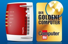 AVM GmbH: AVM erhält "Goldenen Computer" in der Kategorie eHome - FRITZ!Box ausgezeichnet