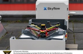 Feuerwehr M&uuml;nchen: FW-M: Erfolgreicher Einsatz der automatisierten Drohnen (M&uuml;nchen)