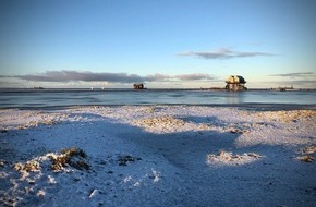 Tourismus-Zentrale St. Peter-Ording: St. Peter-Ording - kleine Winterüberraschungen