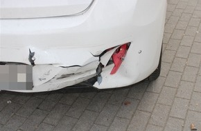 Polizei Hagen: POL-HA: Verkehrsunfall mit einer Leichtverletzten in Wehringhausen - Unbekannter Verursacher fl&uuml;chtet vom Unfallort und verliert Nummernschild
