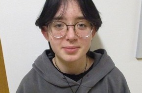 Polizeipr&auml;sidium Mittelhessen - Pressestelle: Mittelhessen: MARBURG-BIEDENKOPF: 14-J&auml;hrige aus Marburg vermisst