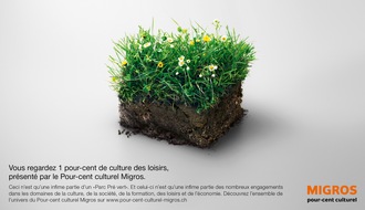 Migros-Genossenschafts-Bund Direktion Kultur und Soziales: Campagne globale «Le pour-cent de culture»  Le Pour-cent culturel Migros - plus que de la «culture»