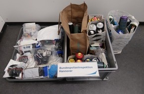 Bundespolizeiinspektion Hannover: BPOL-H: Bundespolizei Hannover schnappt erneut vier Tatverd&auml;chtige bei n&auml;chtlicher Graffiti-Aktion - erfolgreicher Aufkl&auml;rungseinsatz