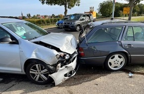 Polizeidirektion Landau: POL-PDLD: Unfall mit Totalschaden