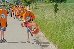 FW-CW: Mit der Challenge &quot;Laufen statt Saufen&quot; setzte der Feuerwehrnachwuchs
aus dem Landkreis Calw ein Zeichen