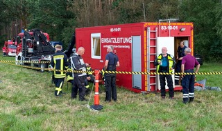 FW Lüchow-Dannenberg: +++ Angenommene Waldbrandsituation in Lüchow-Dannenberg +++ Kaltstart für die Kreisfeuerwehrbereitschaft +++