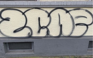 Polizeipräsidium Westpfalz: POL-PPWP: Hauswände mit Graffiti beschmiert